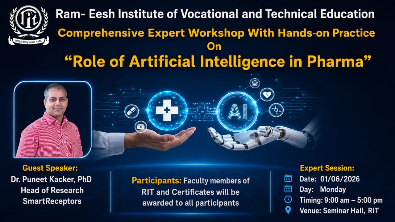 Role of Artificial Intelligence in Pharma”