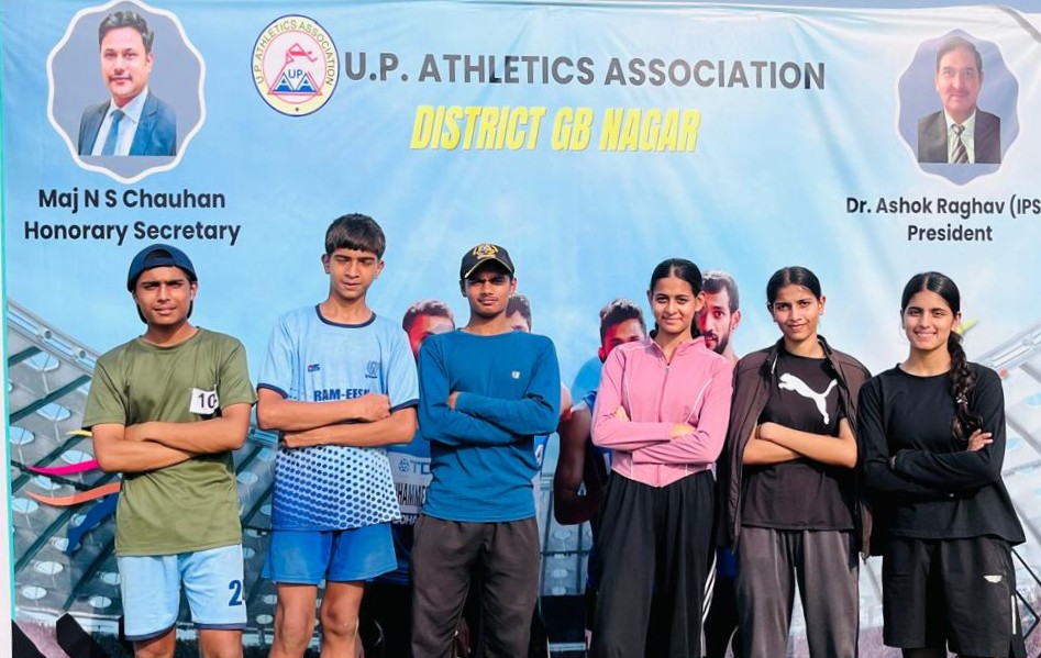 Medal Haul for RIS at the 20th National Inter-District Junior Athletics Championship