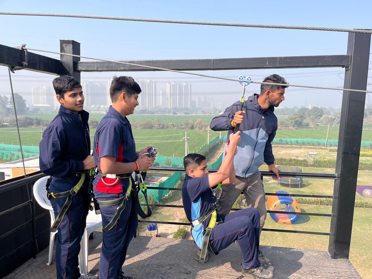 Adventure Camp Escapade RIS Students Day Out!